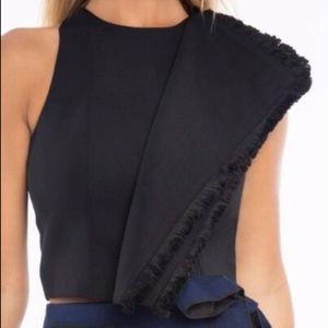 CAMEO COLLECTIVE True Magic Top XS Black NWT